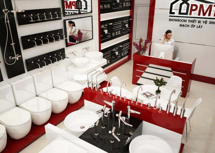 DỰ ÁN THIẾT KẾ SHOWROOM TBVS - VÂN ĐỒN
